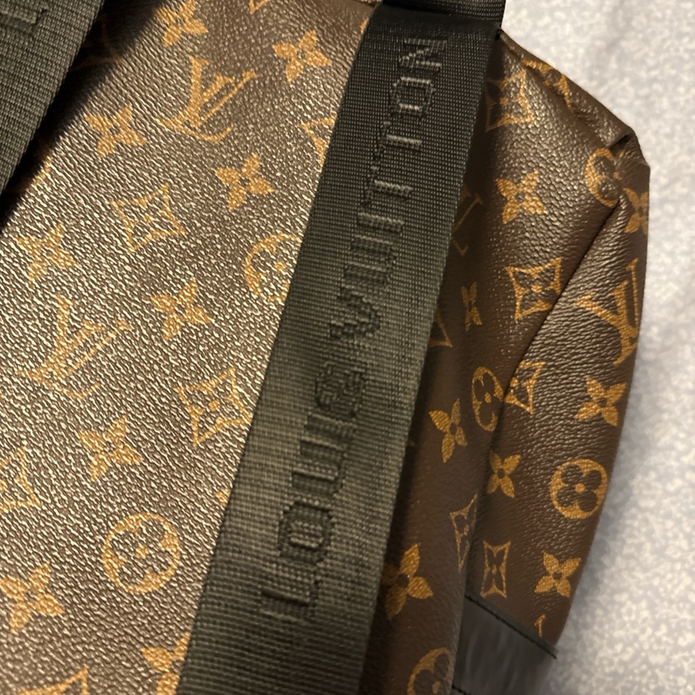 Elegant Brown Monogram Backpack - image 4